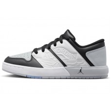 Подростковые Jordan Nu Retro 1 Low Black Light Smoke Grey (GS)