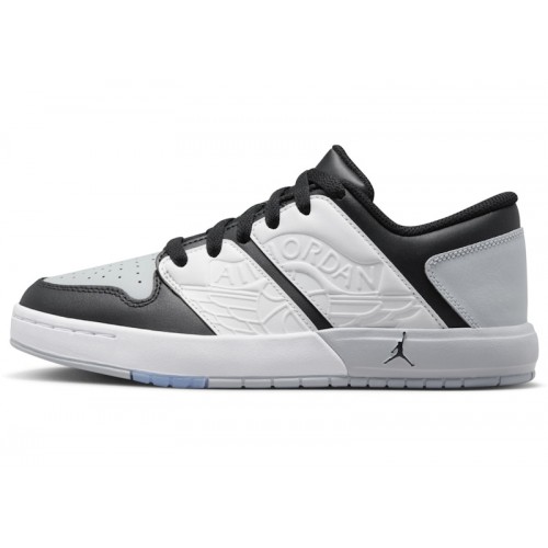 Air Jordan Nu Retro 1 Low GS Light Smoke Grey - подростковая сетка размеров
