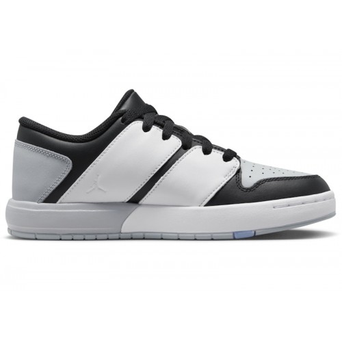 Air Jordan Nu Retro 1 Low GS Light Smoke Grey - подростковая сетка размеров