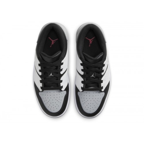 Air Jordan Nu Retro 1 Low GS Light Smoke Grey - подростковая сетка размеров