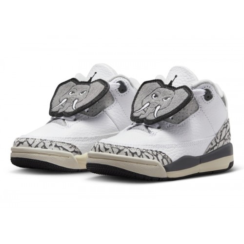 Air Jordan 3 Retro TD Hide N Sneak - детская сетка размеров