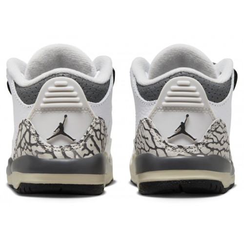 Air Jordan 3 Retro TD Hide N Sneak - детская сетка размеров