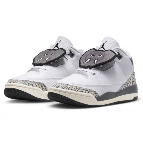 Air Jordan 3 Retro PS Hide N Sneak - детская сетка размеров