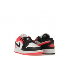 Подростковые Jordan 1 Low SE Mismatched Infrared (GS)