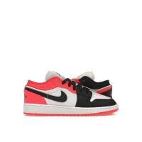 Подростковые кроссовки Jordan 1 Low SE Mismatched Infrared (GS)