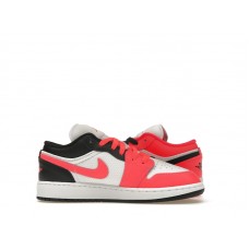 Подростковые Jordan 1 Low SE Mismatched Infrared (GS)