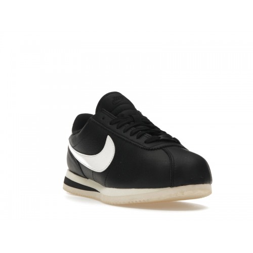 Кроссы Nike Cortez 23 Premium Black Sail (W) - женская сетка размеров