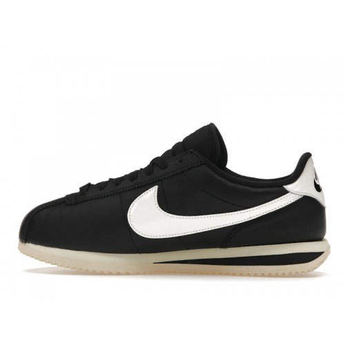 Кроссы Nike Cortez 23 Premium Black Sail (W) - женская сетка размеров