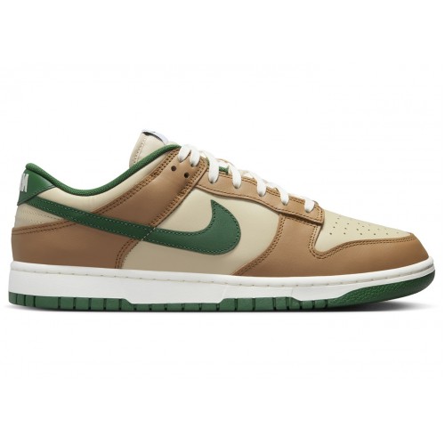 Кроссы Nike Dunk Low Retro Rattan Gorge Green - мужская сетка размеров