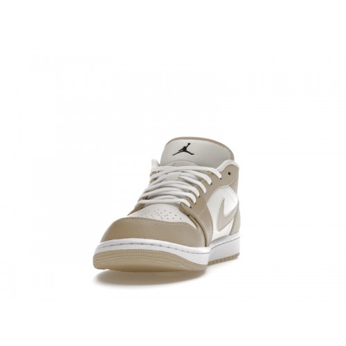 Кроссы Jordan 1 Low SE Sail Rattan University Red - мужская сетка размеров