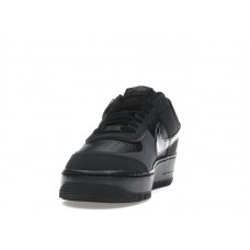 Женские Nike Air Force 1 Low Shadow Triple Black (W)