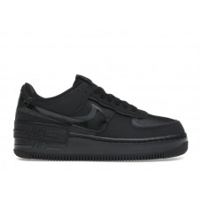 Женские Nike Air Force 1 Low Shadow Triple Black (W)