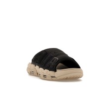 Кроссовки Nike Air More Uptempo Slide Black Sanddrift Iridescent