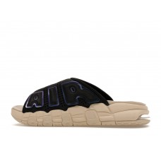Кроссовки Nike Air More Uptempo Slide Black Sanddrift Iridescent
