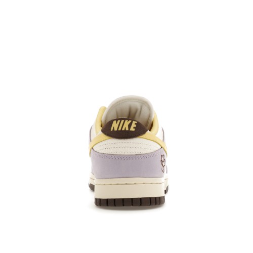 Кроссы Nike Dunk Low Premium Lilac Bloom (W) - женская сетка размеров