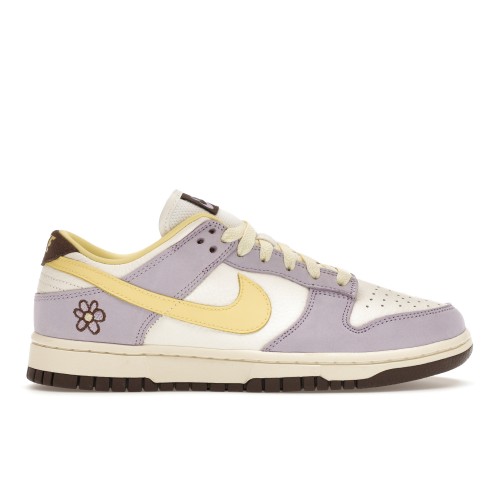 Кроссы Nike Dunk Low Premium Lilac Bloom (W) - женская сетка размеров