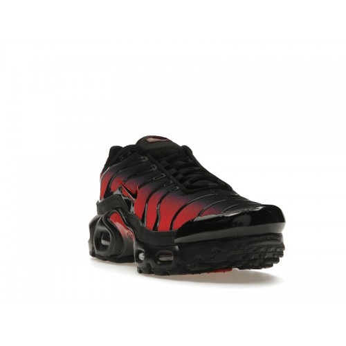 Кроссы Nike Air Max Plus Red Black (GS) - подростковая сетка размеров