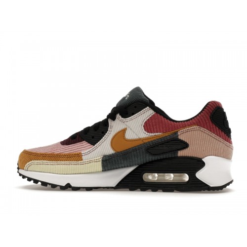 Кроссы Nike Air Max 90 Multi-Corduroy (W) - женская сетка размеров