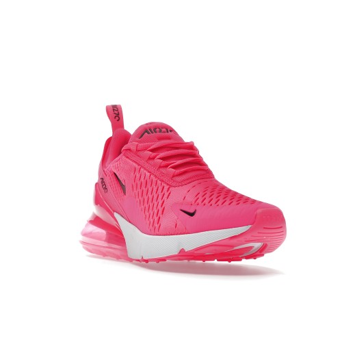 Кроссы Nike Air Max 270 Hyper Pink Black (W) - женская сетка размеров