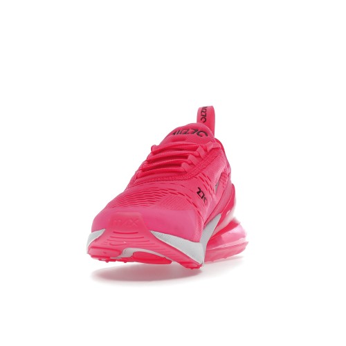 Кроссы Nike Air Max 270 Hyper Pink Black (W) - женская сетка размеров