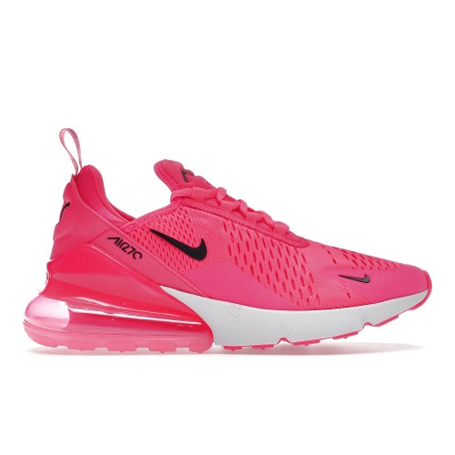 Кроссы Nike Air Max 270 Hyper Pink Black (W) - женская сетка размеров