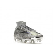 Nike Zoom Mercurial Superfly 9 Elite XXV SE FG Metallic Silver