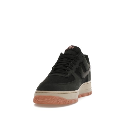 Кроссы Nike Air Force 1 Low 07 LX Black Red Stardust - мужская сетка размеров