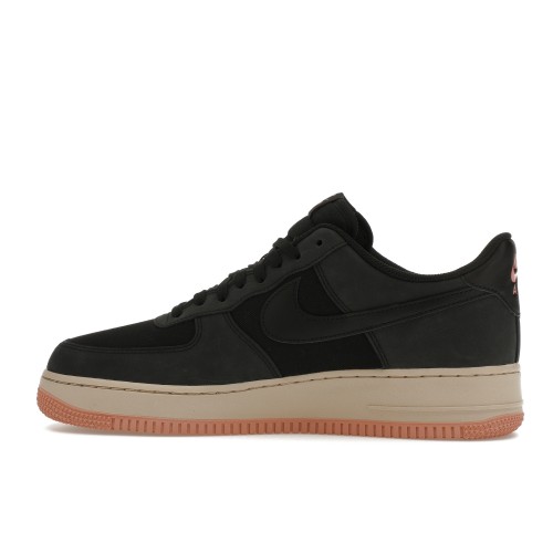 Кроссы Nike Air Force 1 Low 07 LX Black Red Stardust - мужская сетка размеров