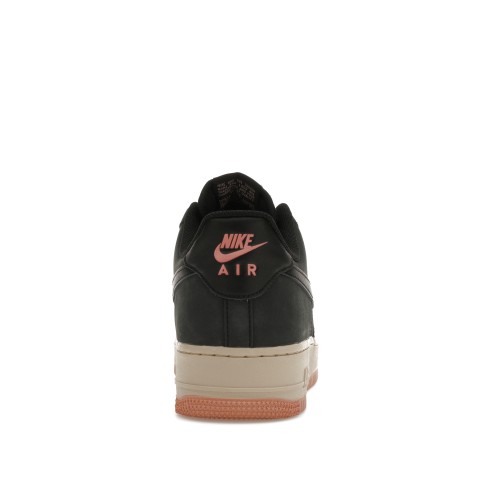 Кроссы Nike Air Force 1 Low 07 LX Black Red Stardust - мужская сетка размеров
