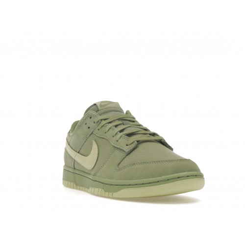 Кроссы Nike Dunk Low Retro Premium Oil Green Olive Aura - мужская сетка размеров