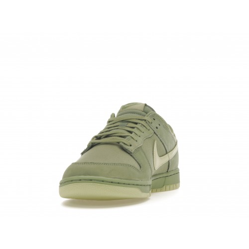 Кроссы Nike Dunk Low Retro Premium Oil Green Olive Aura - мужская сетка размеров