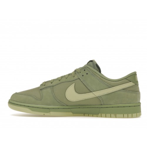 Кроссы Nike Dunk Low Retro Premium Oil Green Olive Aura - мужская сетка размеров