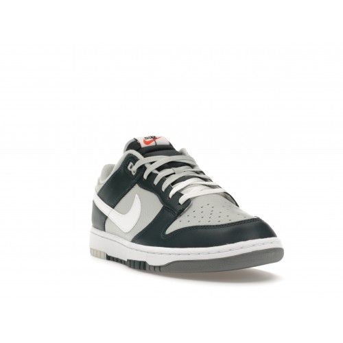 Кроссы Nike Dunk Low Retro Split Deep Jungle - мужская сетка размеров