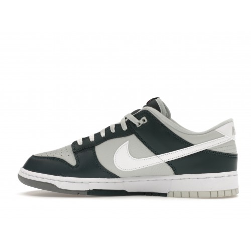 Кроссы Nike Dunk Low Retro Split Deep Jungle - мужская сетка размеров