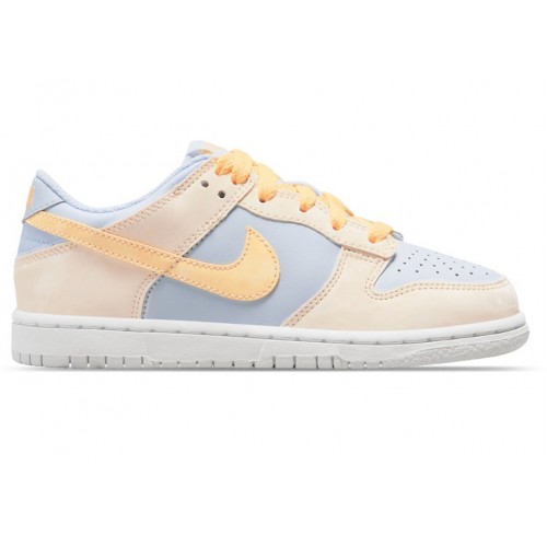Кроссы Nike Dunk Low Melon Tint (PS) - детская сетка размеров