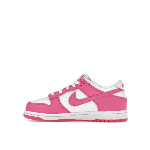 Кроссы Nike Dunk Low Laser Fuchsia (PS) - детская сетка размеров