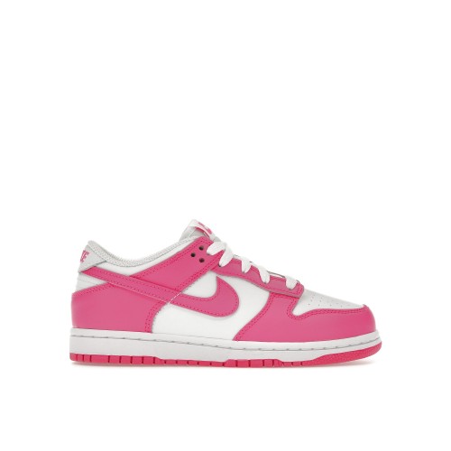 Кроссы Nike Dunk Low Laser Fuchsia (PS) - детская сетка размеров