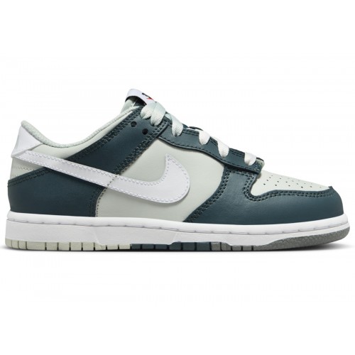 Кроссы Nike Dunk Low Split Deep Jungle (PS) - детская сетка размеров