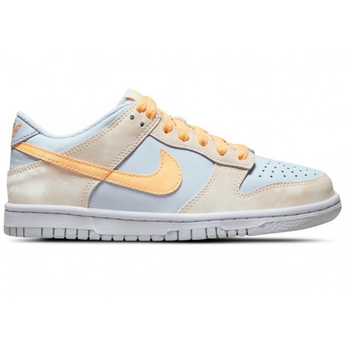 Кроссы Nike Dunk Low Melon Tint (GS) - подростковая сетка размеров