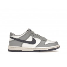 Подростковые кроссовки Nike Dunk Low Platinum Tint Light Carbon (GS)