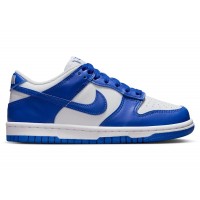 Подростковые Nike Dunk Low White Hyper Royal (GS)