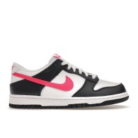 Подростковые кроссовки Nike Dunk Low Obsidian Fierce Pink (GS)