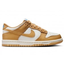 Подростковые кроссовки Nike Dunk Low Honeycomb Sail University Blue (GS)