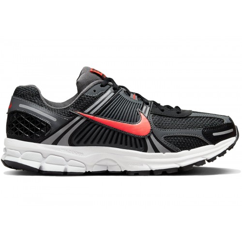 Кроссы Nike Zoom Vomero 5 Black Picante Red - мужская сетка размеров