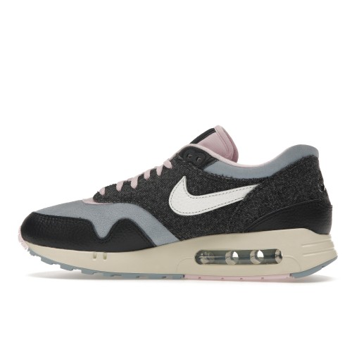 Кроссы Nike Air Max 1 86 Big Bubble Black Denim - мужская сетка размеров