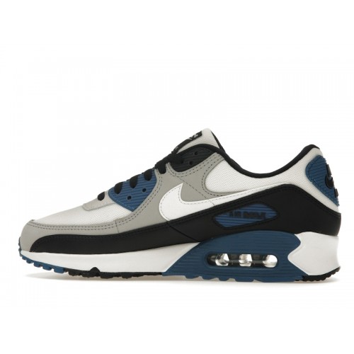 Кроссы Nike Air Max 90 Industrial Blue - мужская сетка размеров