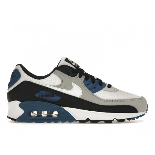 Кроссы Nike Air Max 90 Industrial Blue - мужская сетка размеров