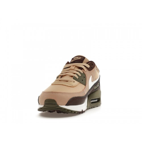 Кроссы Nike Air Max 90 Sesame Earth - мужская сетка размеров