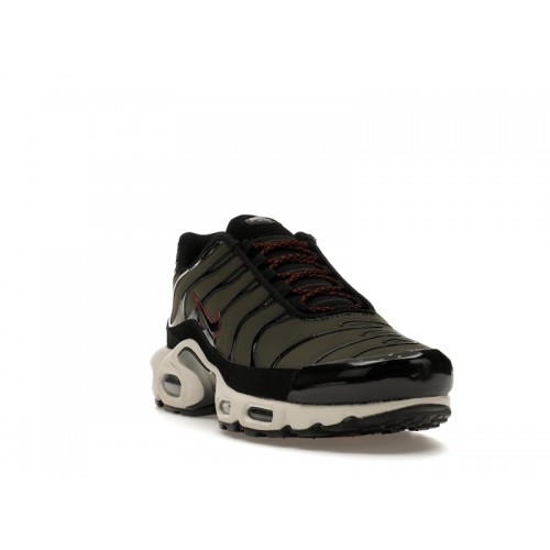 Кроссы Nike Air Max Plus Cargo Khaki Phantom - мужская сетка размеров