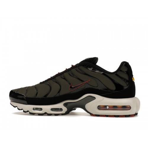 Кроссы Nike Air Max Plus Cargo Khaki Phantom - мужская сетка размеров